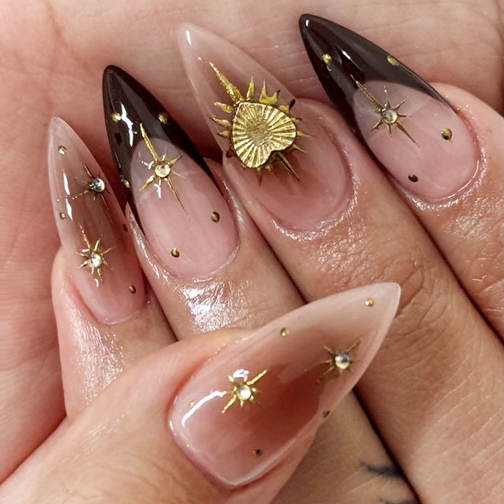Luxury Themed Press-On Nail Set Kalsten