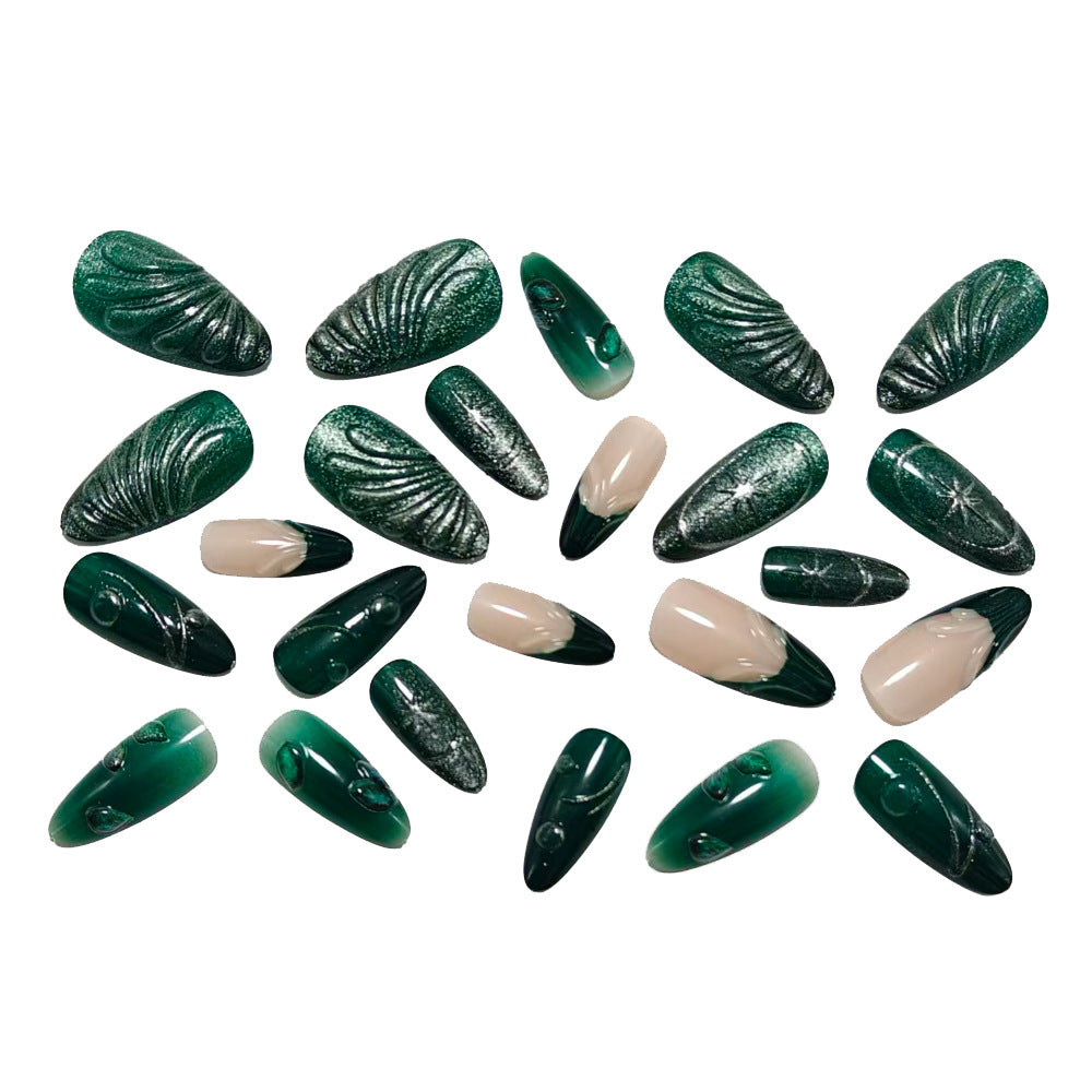 Exclusive Art Nails with Botanical Designs Kalsten