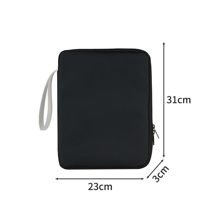 Slim Zip-Up Document Holder Kalsten