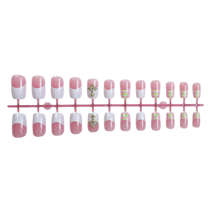Decorative Press-On Nails with Unique Patterns kalsten