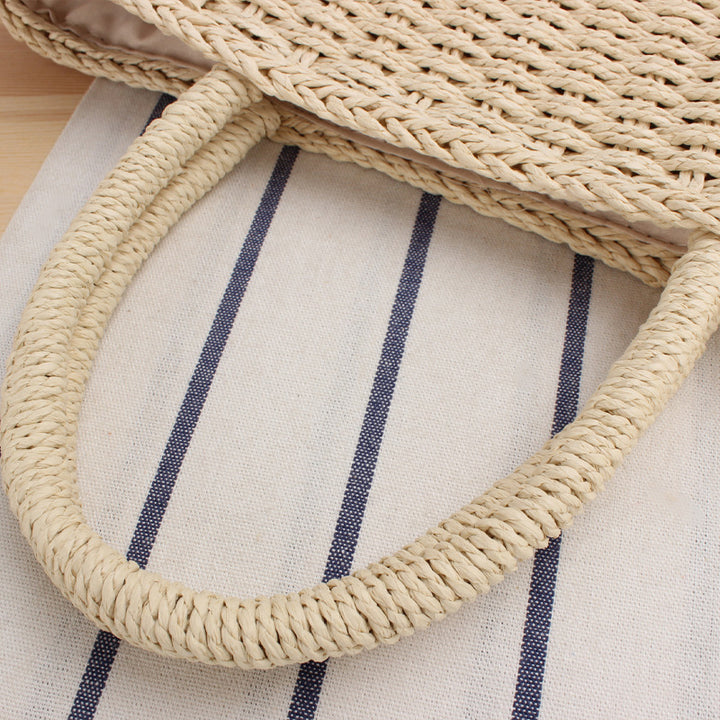 Handbag Made of Durable Natural Woven Material Kalsten