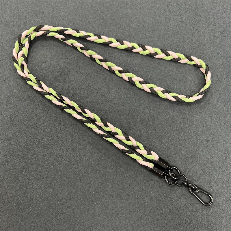 Braided Phone Lanyard with Secure Clips Kalsten