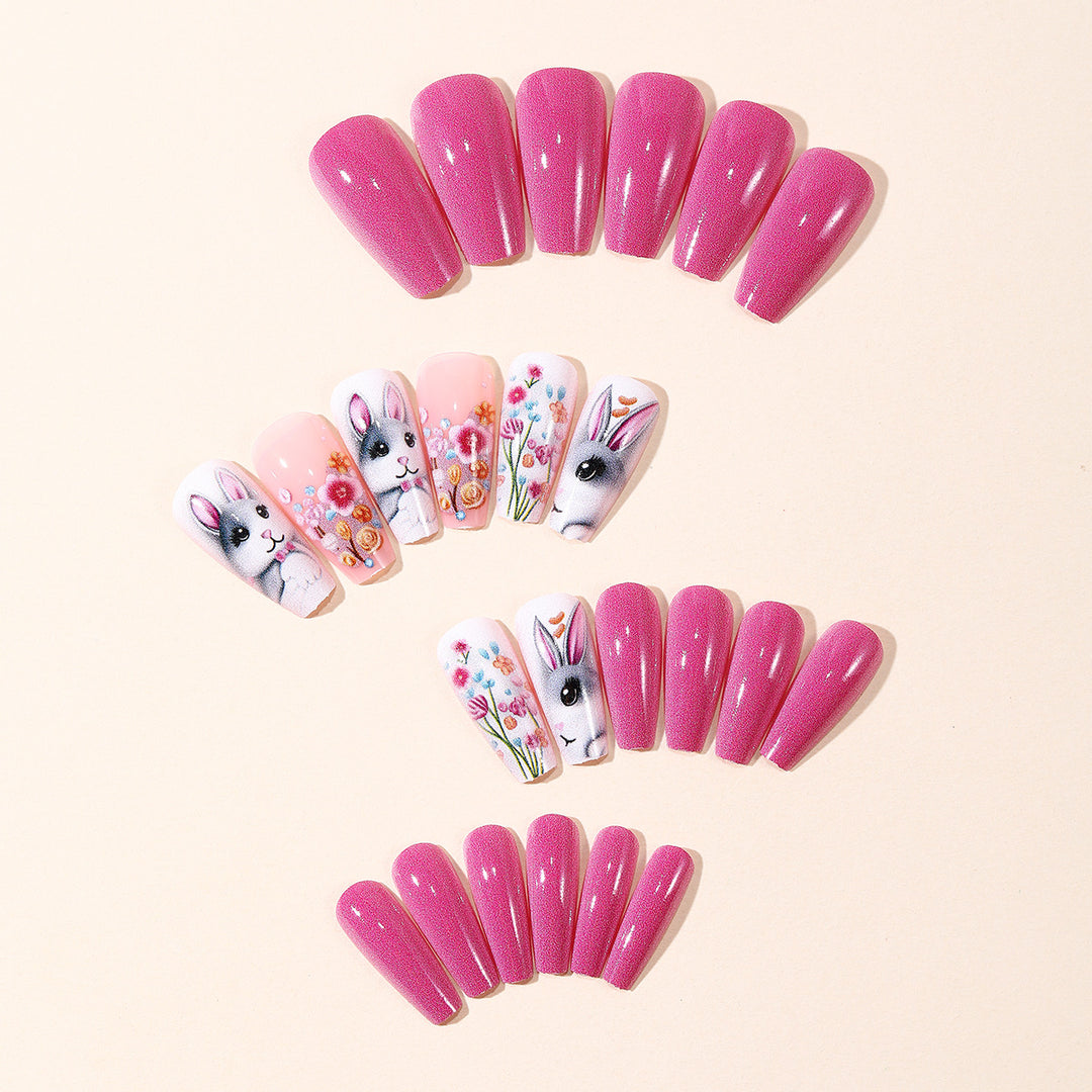 Whimsical Bunny Nail Art Kit Kalsten