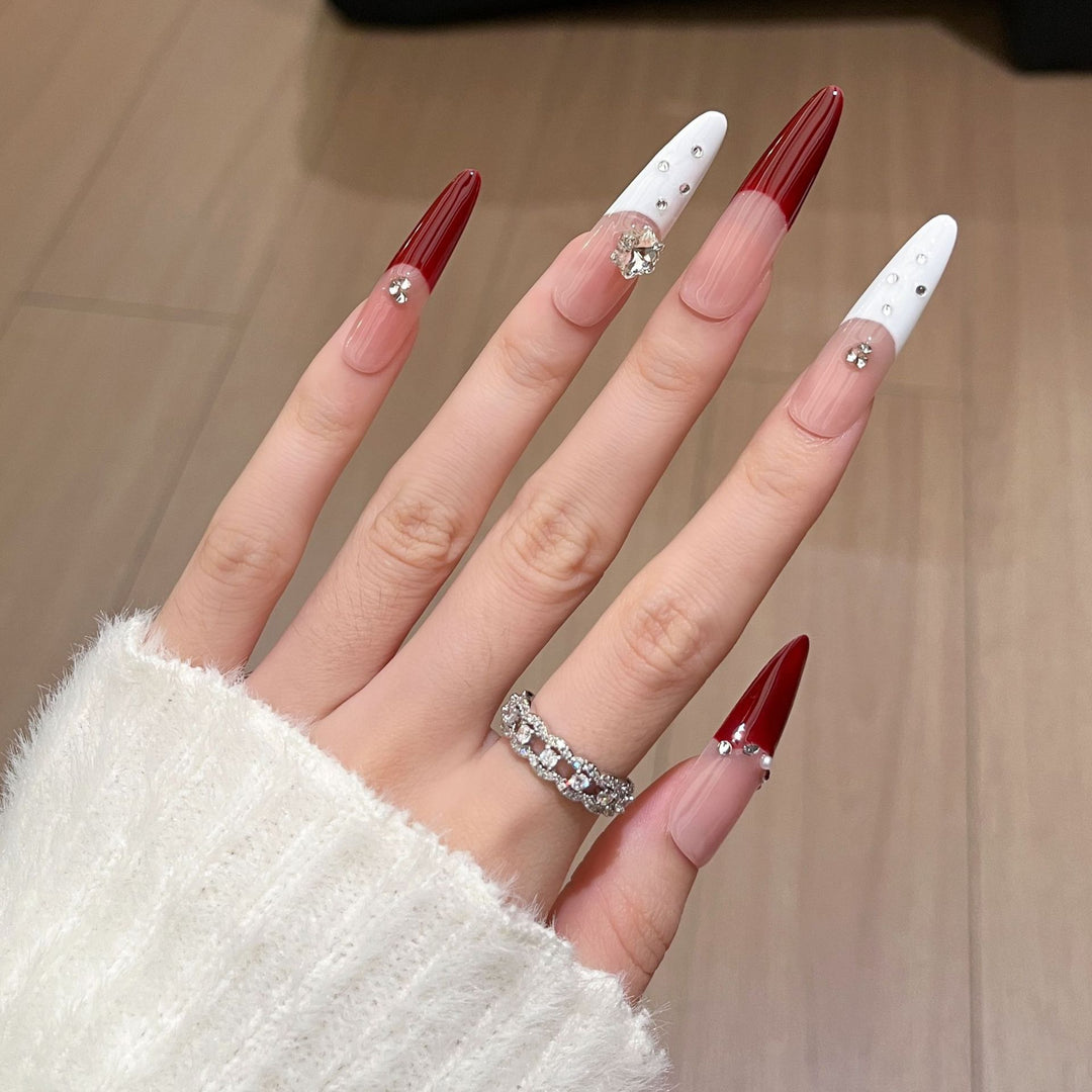 Luxury Stiletto Press-On Nail Design Kalsten