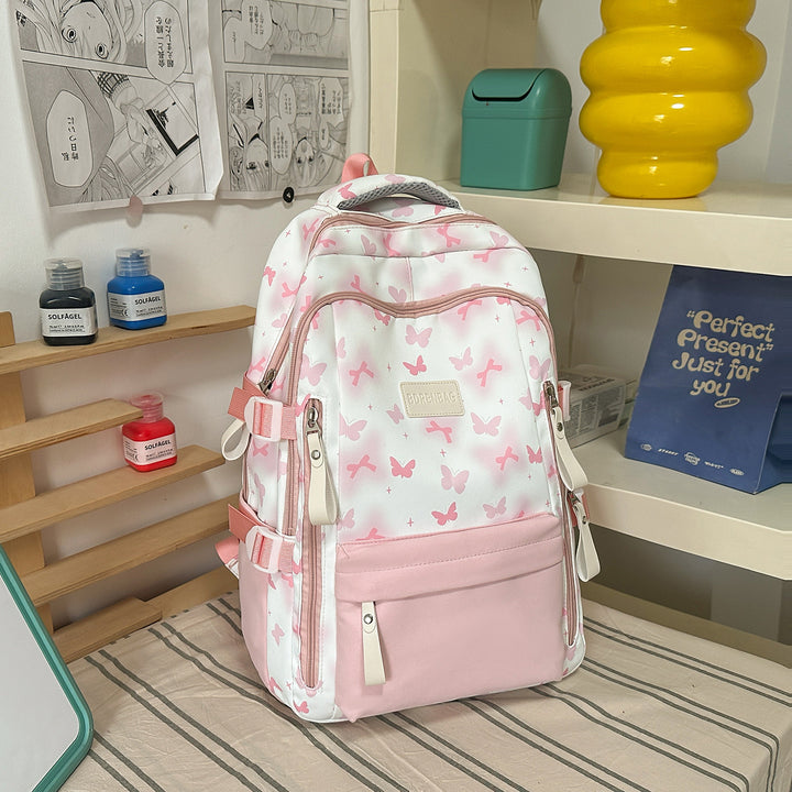 Cute Butterfly-Themed School Backpack Kalsten