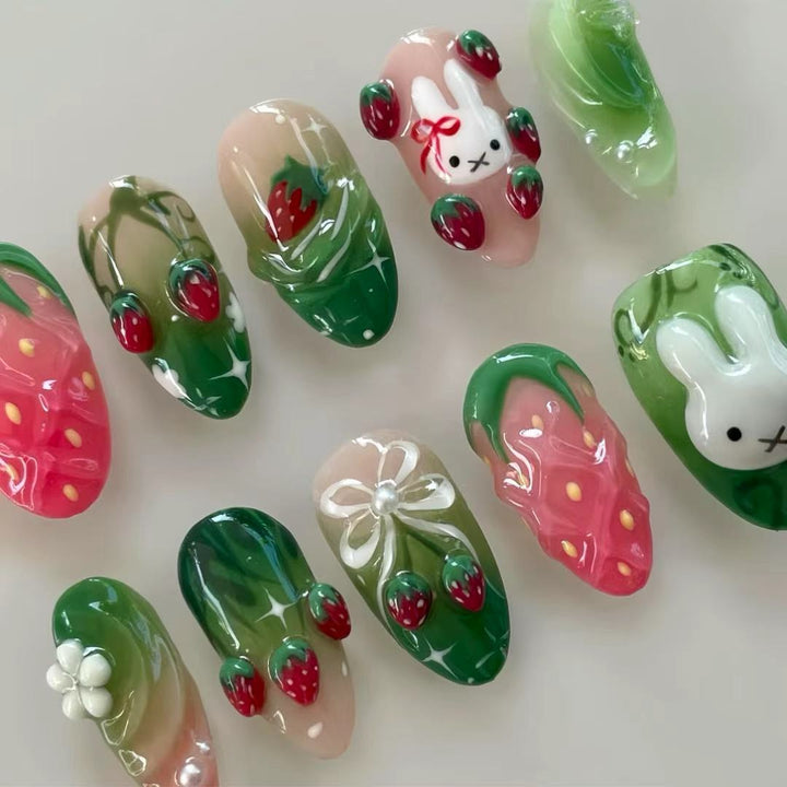 Thematic Artisan Press-On Nail Set Kalsten