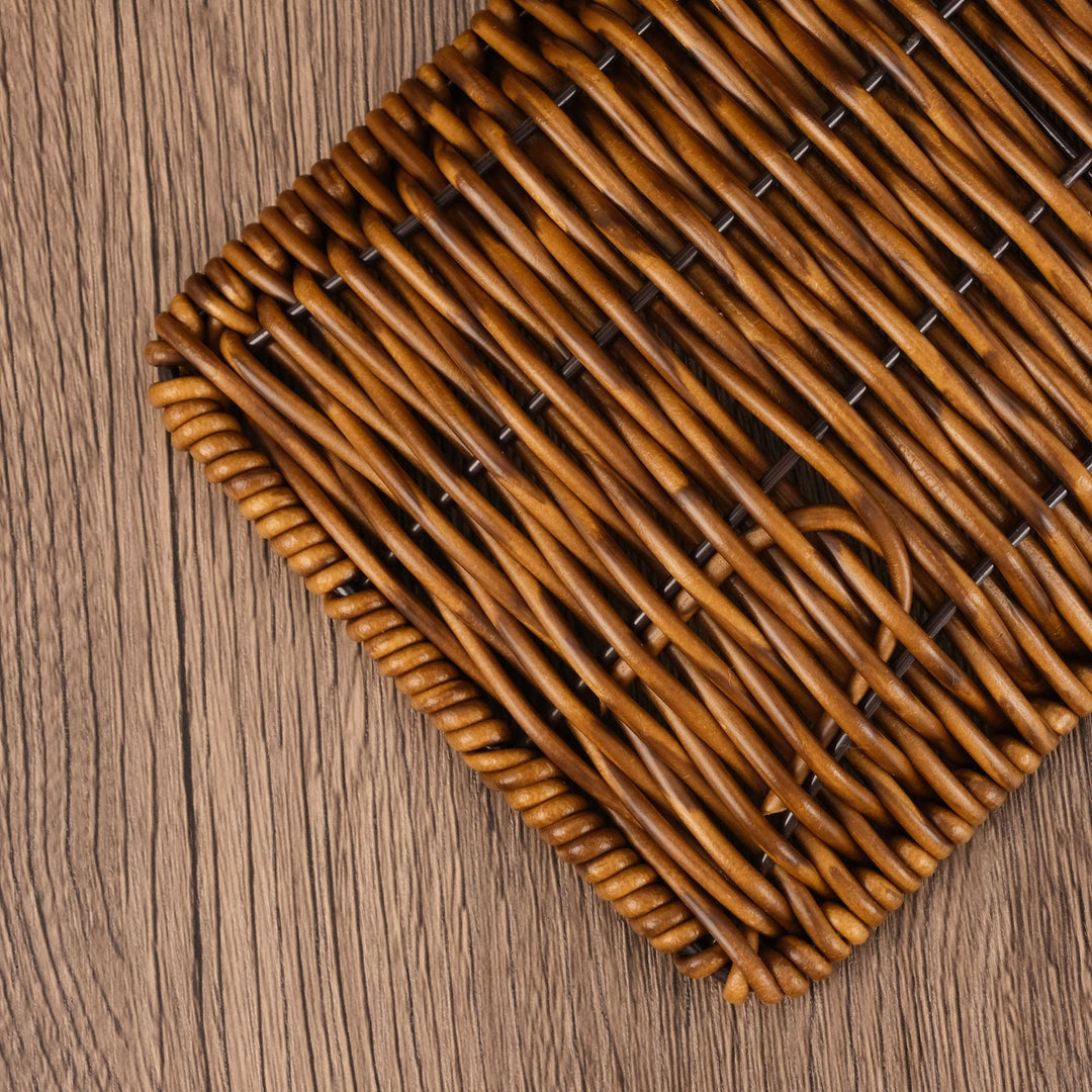 Rectangular Woven Storage Basket Kalsten