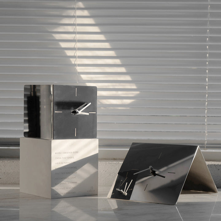 Modern Geometric Table Clock