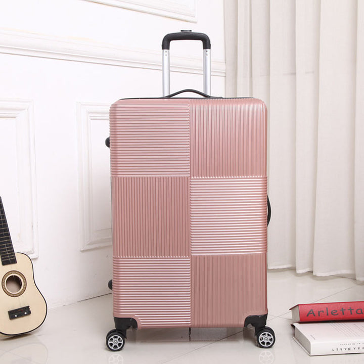 Women's Stylish Textured Hard Shell Luggage Kalsten