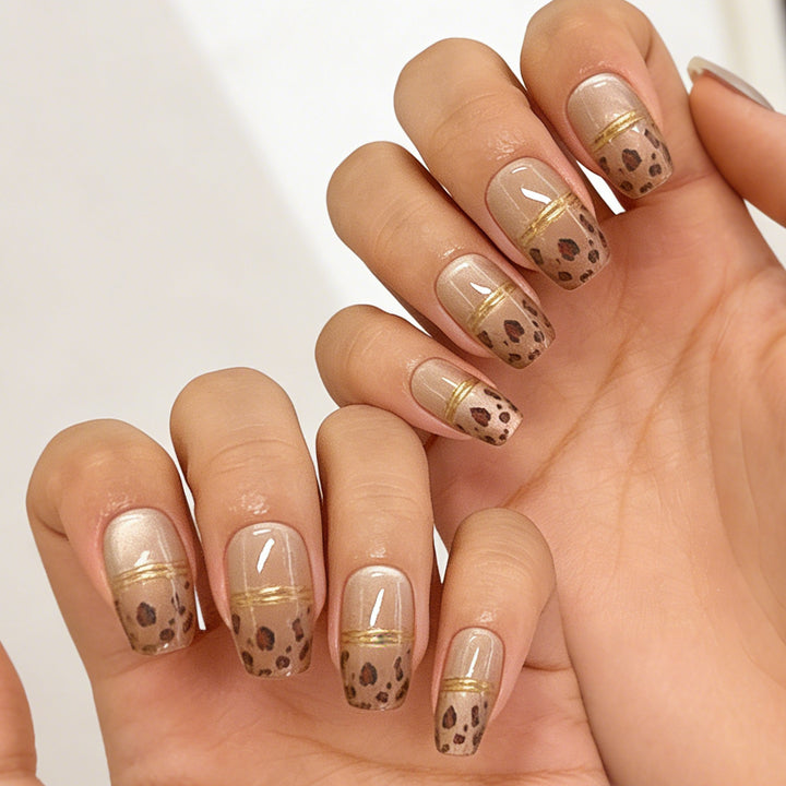 Elegant Press-On Nail Art Set Kalsten
