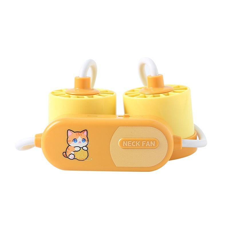 Unisex Portable Neck Fan with Flexibly Adjustable Fan Arms Kalsten