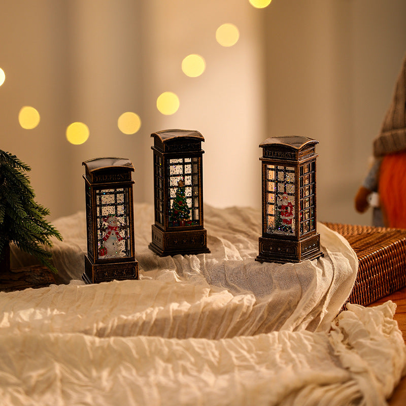 Nostalgic Christmas lantern with LED lighting Kalsten