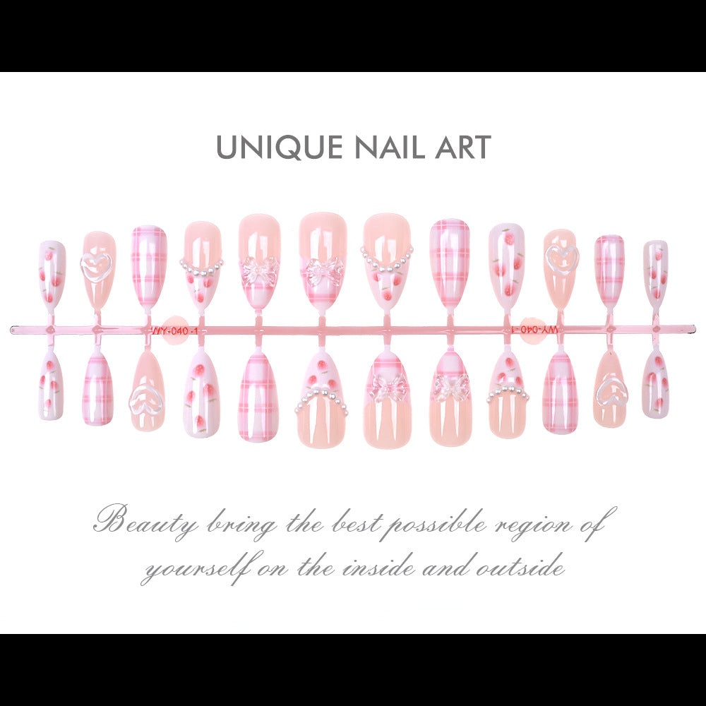 Elegant Press-On Nail Art Kalsten