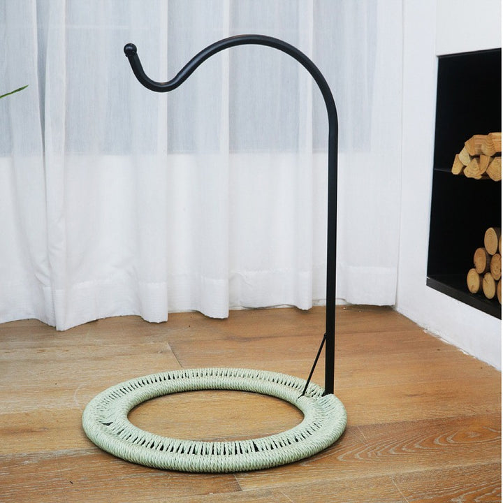 Hanging chair made of rattan with comfortable cushion Kalsten