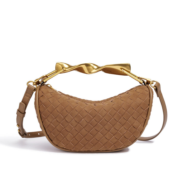 Sculpted Handle Mini Handbag Kalsten
