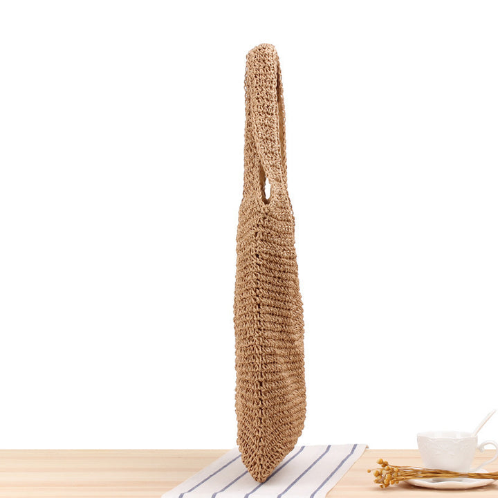 Hand-knotted tote bag made of natural material Kalsten