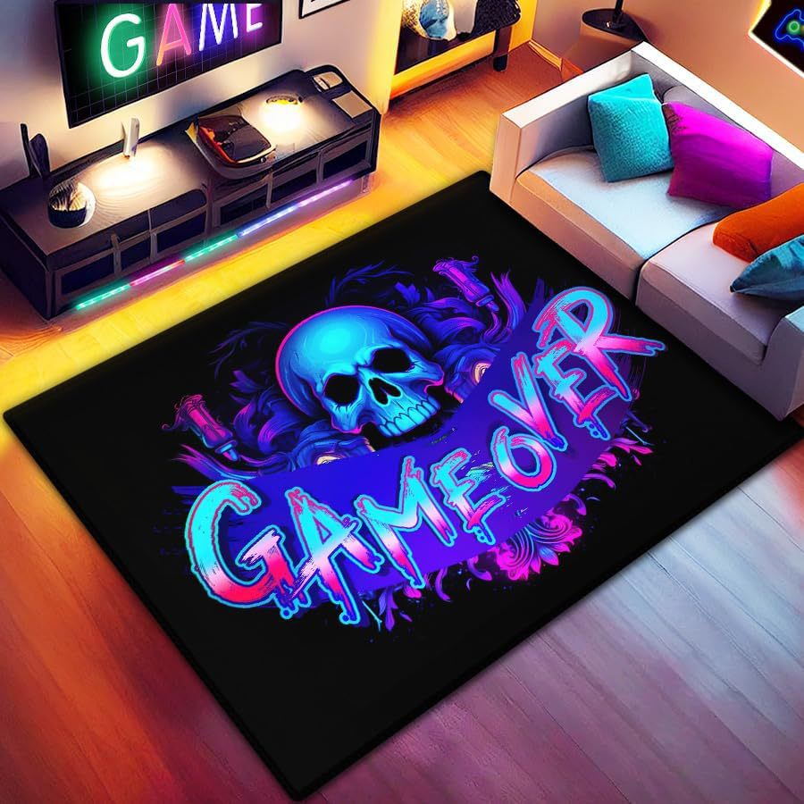 Gaming Controller-Themed Area Rug Kalsten