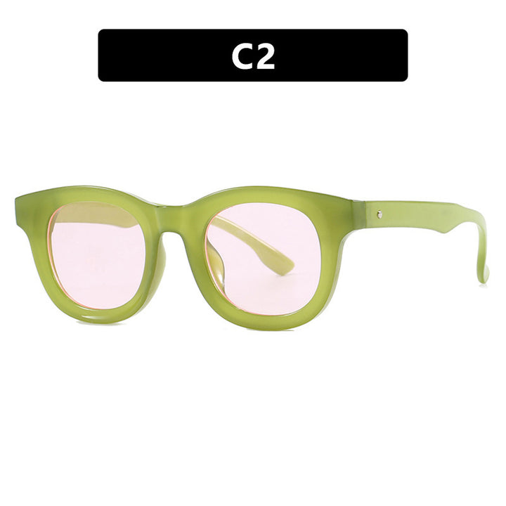 Women's trendy oversized sunglasses with distinctive design Kalsten