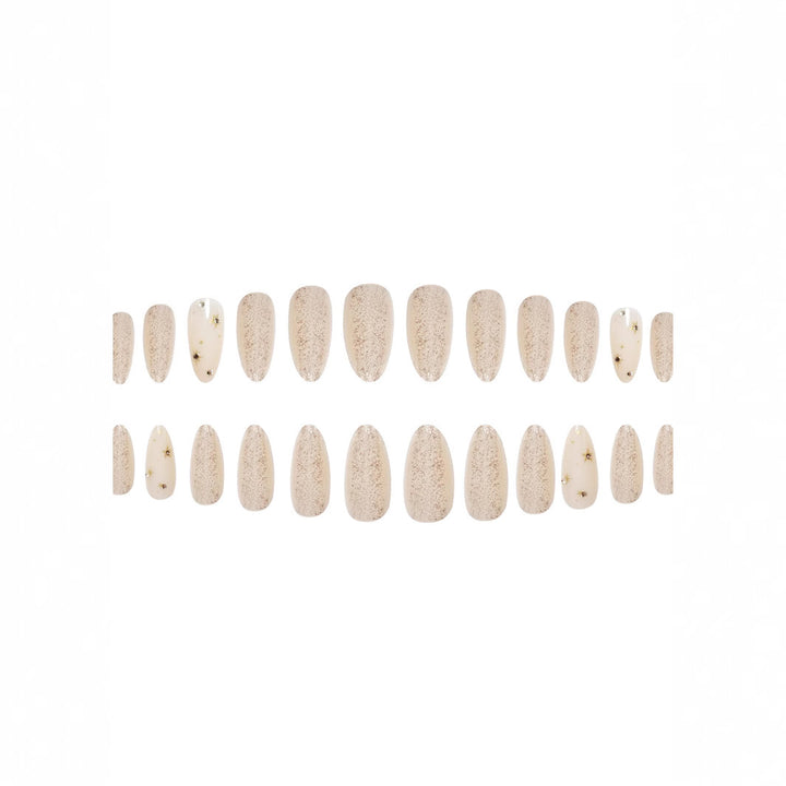 Glamorous Glittery Press-On Nail Art Kalsten