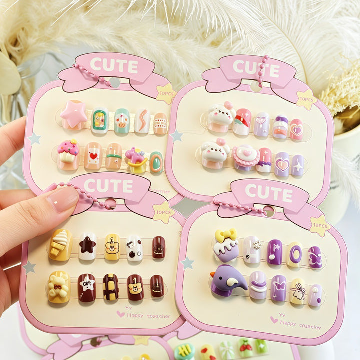 Creative Nail Art Set with Tropical Designs Kalsten