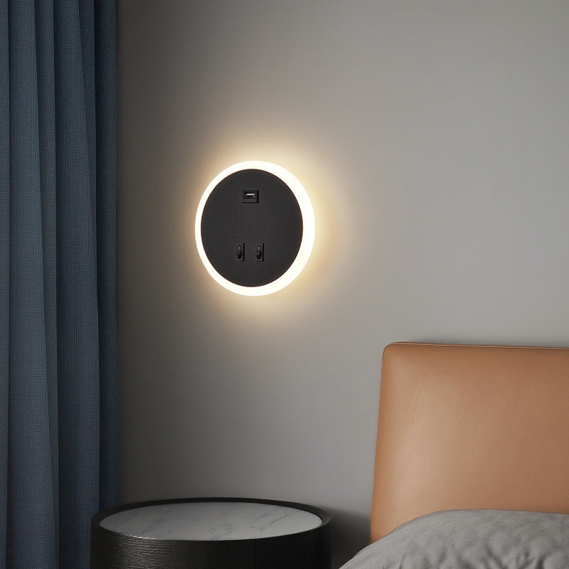 Wall-Mounted LED Night Light Fixture