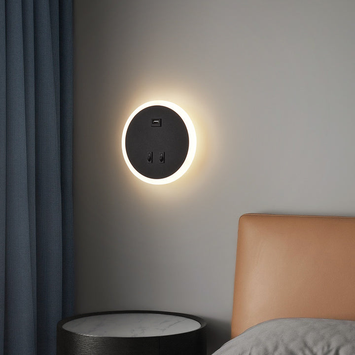 Wall-Mounted LED Night Light Fixture