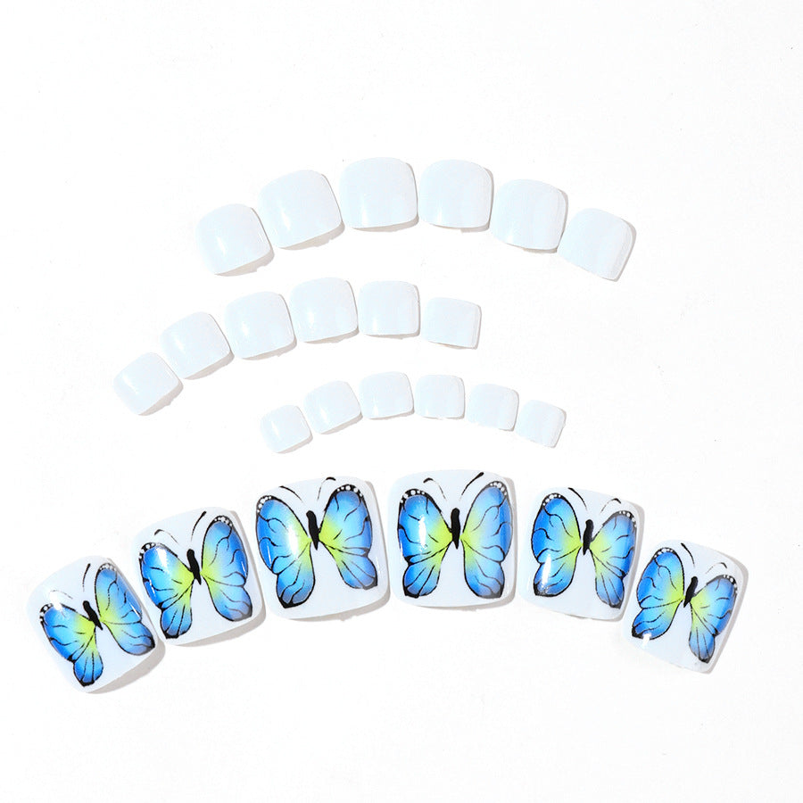 Decorative Butterfly Press-On Nail Set kalsten