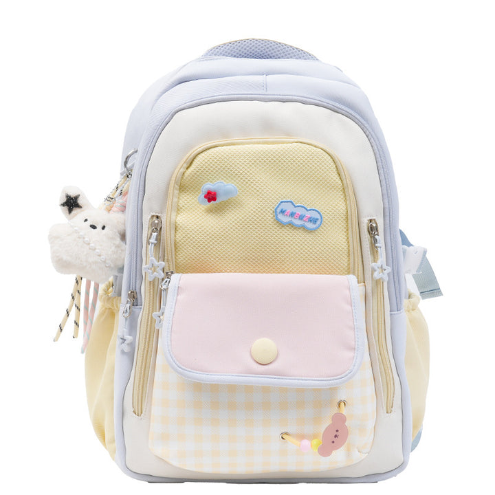 Casual Multi-Compartment School Backpack Kalsten