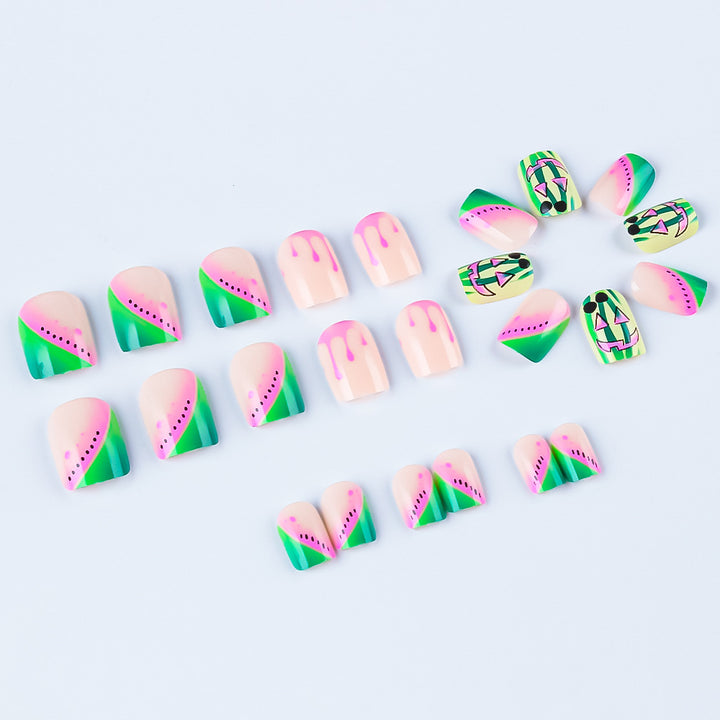 Halloween-Themed Nail Design Set Kalsten