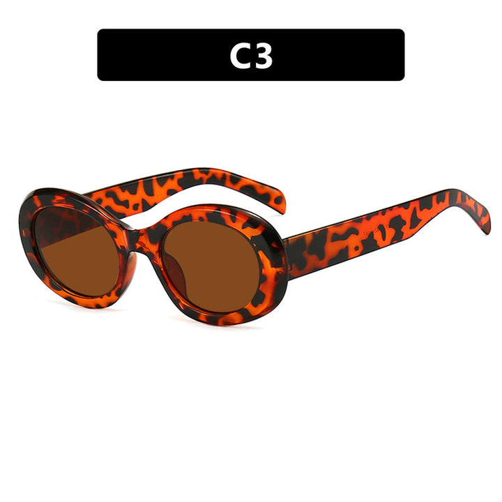 Women's trendy, transparent sunglasses Kalsten