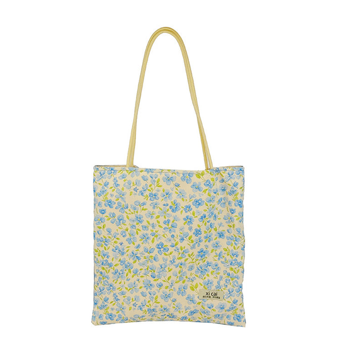 Floral Print Reusable Shopping Tote