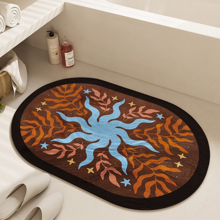 Floral Print Area Rug Kalsten