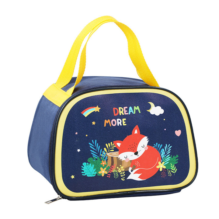Insulated Fox-Themed Lunch Bag Kalsten