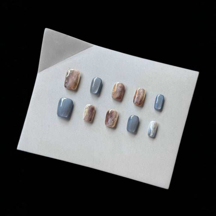 Artistic Press-On Nail Designs