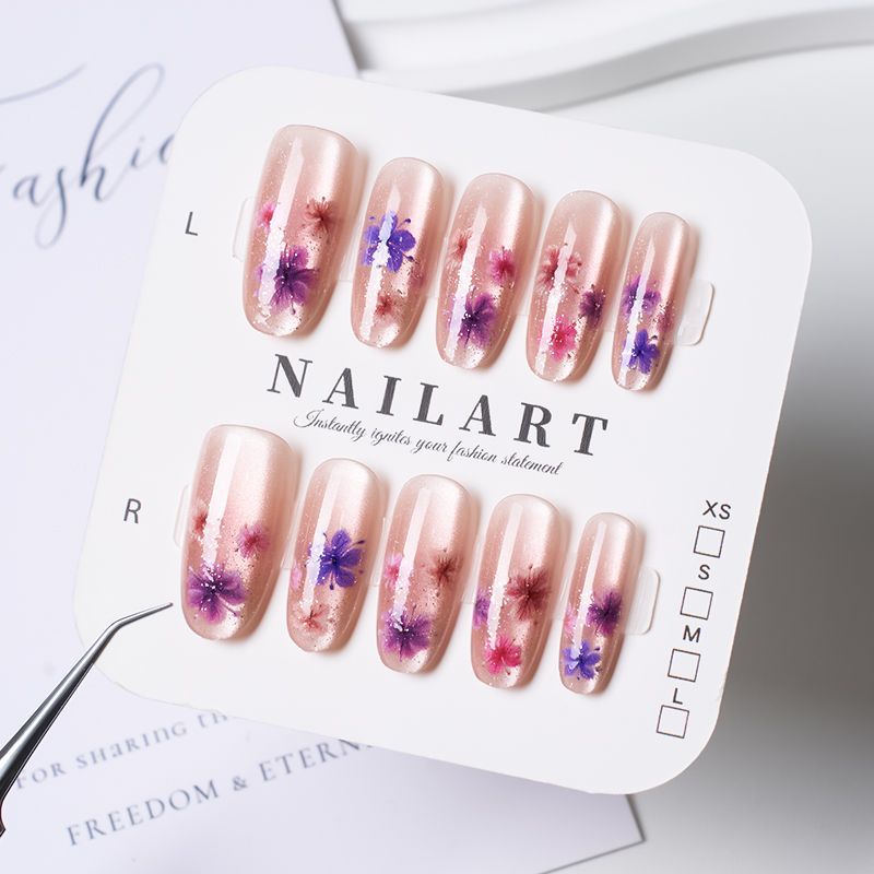 Stylish Leopard Print Press-On Nail Set Kalsten