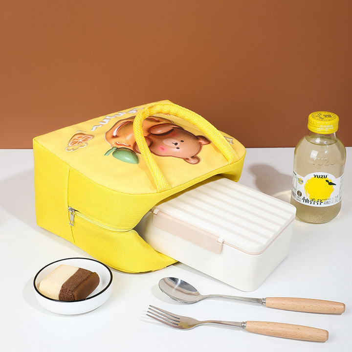 Cute Animal-Themed Insulated Lunch Bag