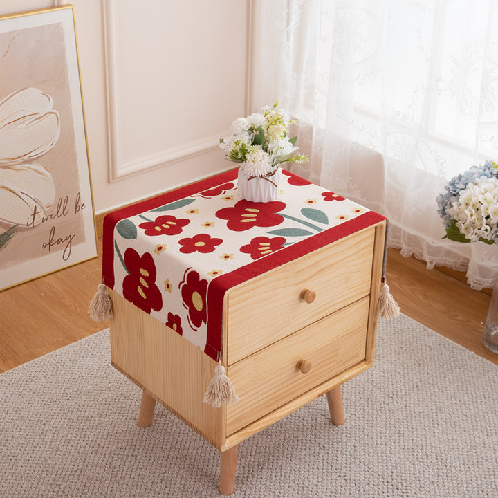 Artisan Floral Table Runner