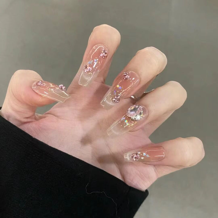 Decorative Floral Press-On Nails Kalsten