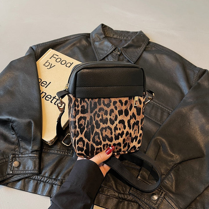 Patterned Compact Crossbody Bag
