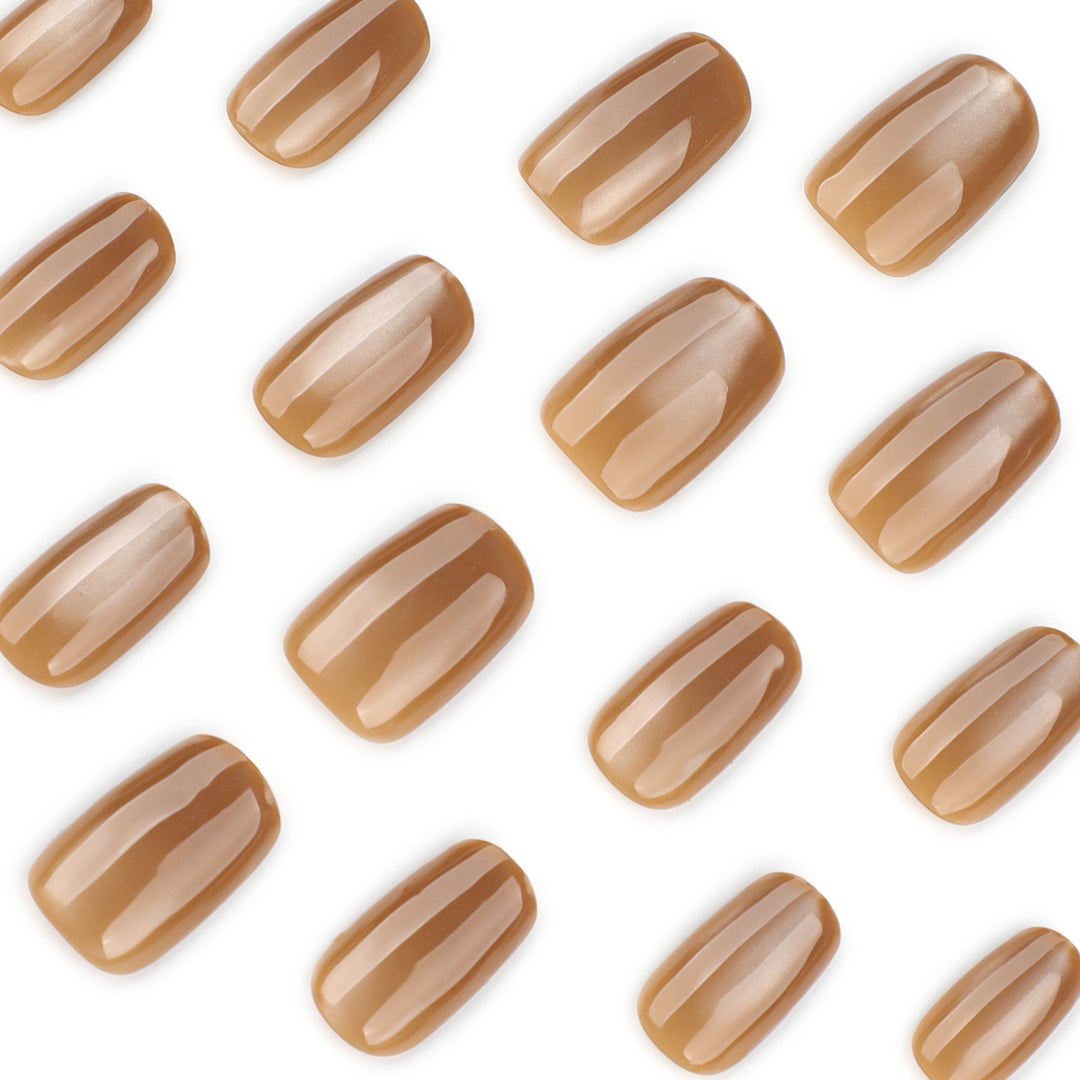 Elegant Nail Art with Glitter Decorations Kalsten
