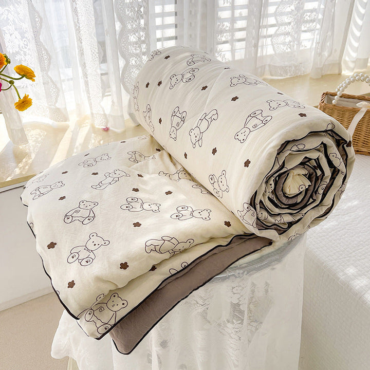 Floral Embroidered Comforter Kalsten