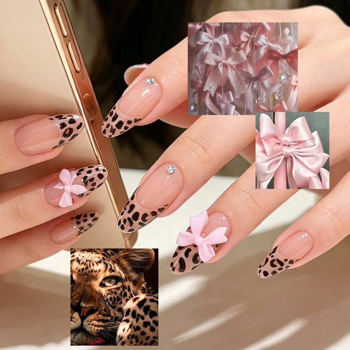 Stylish Animal Print Press-On Nail Tips Kalsten