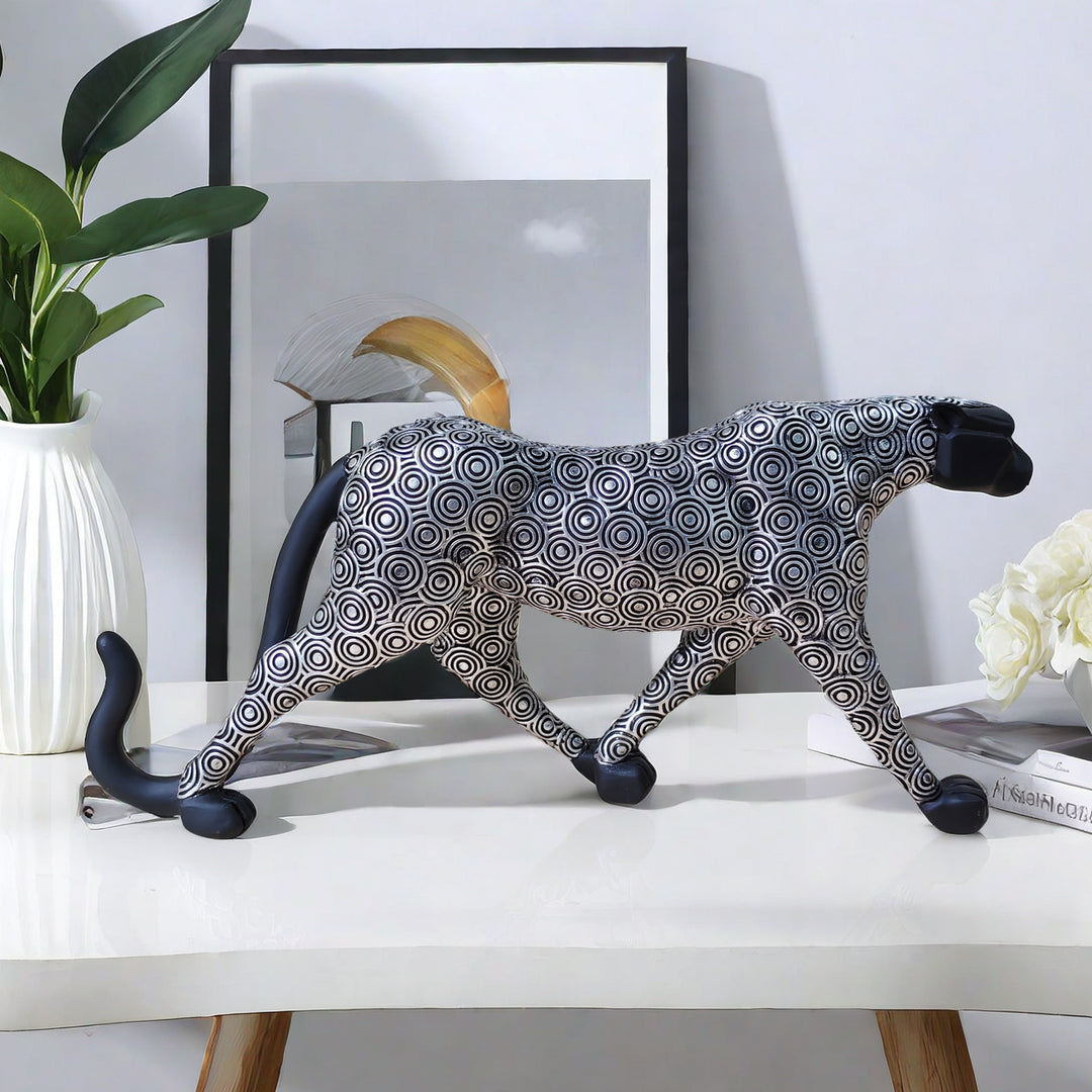Artistic Decorative Wildcat Sculpture Kalsten