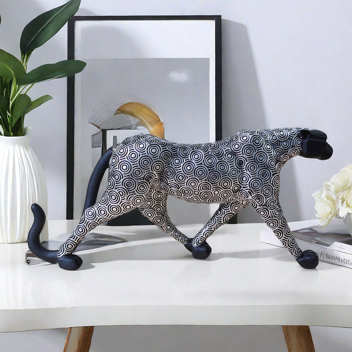 Artistic Decorative Wildcat Sculpture Kalsten