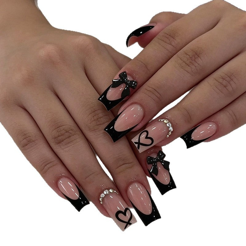 Artistic Long Nail Art Extensions Kalsten
