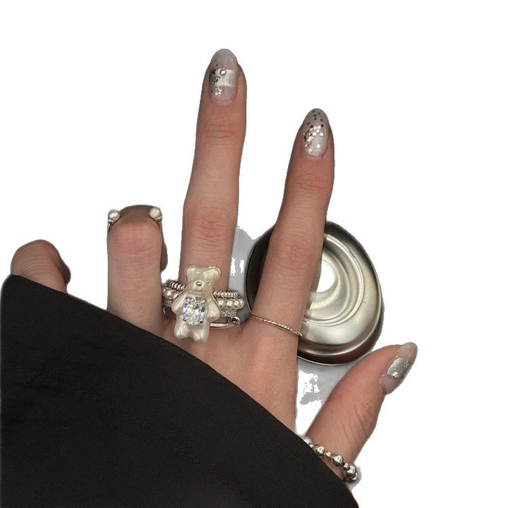 Artificial nails with decorative accents Kalsten