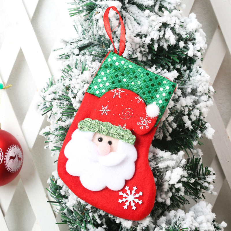 Festive Christmas stocking with reindeer motif Kalsten
