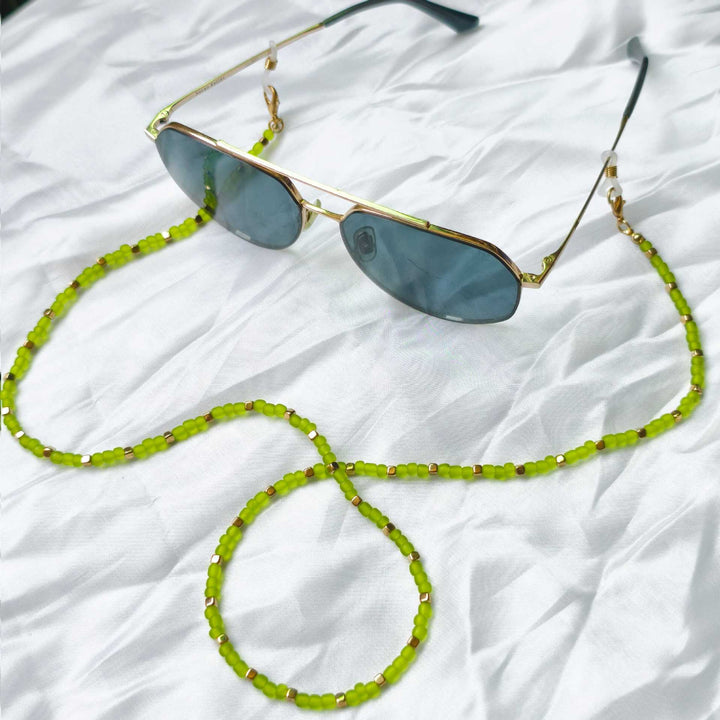 Fashionable Glasses Holder Chain Made of Colorful Beads Kalsten