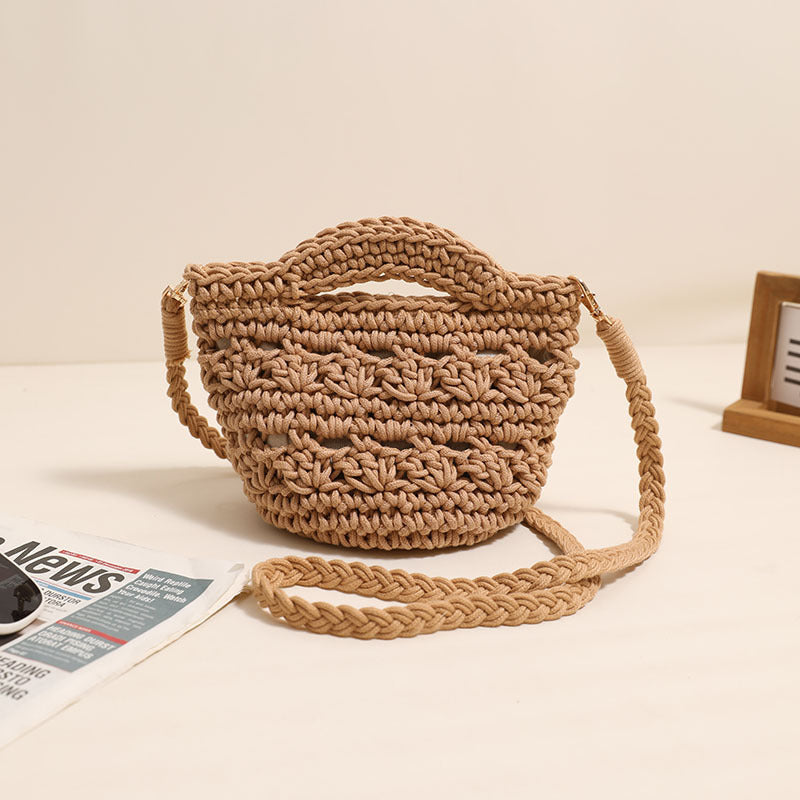 Handcrafted macrame shoulder bag with unique design Kalsten