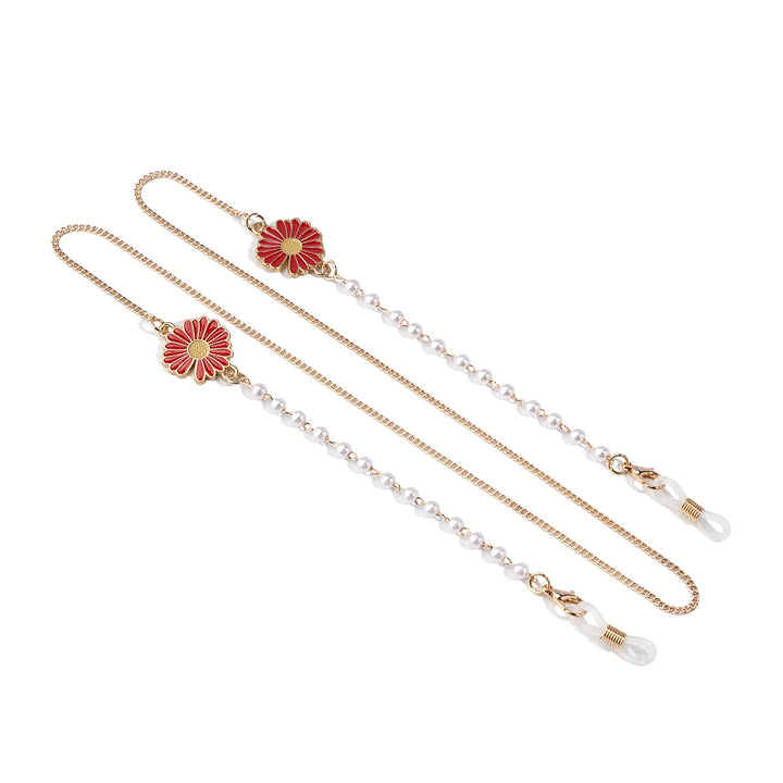 Floral Design Eyewear Chain Kalsten